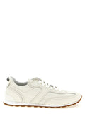 White Leather Sneakers 1