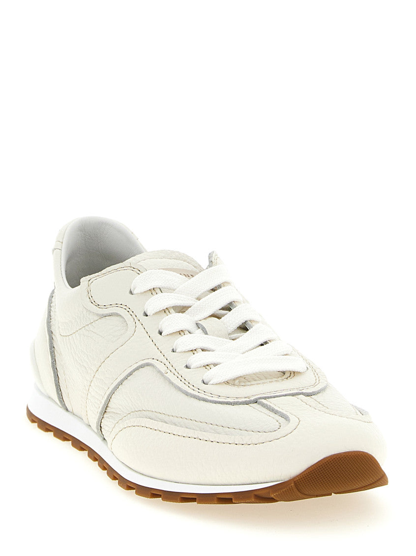White Leather Sneakers 2