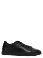 Black Leather Sneakers 1