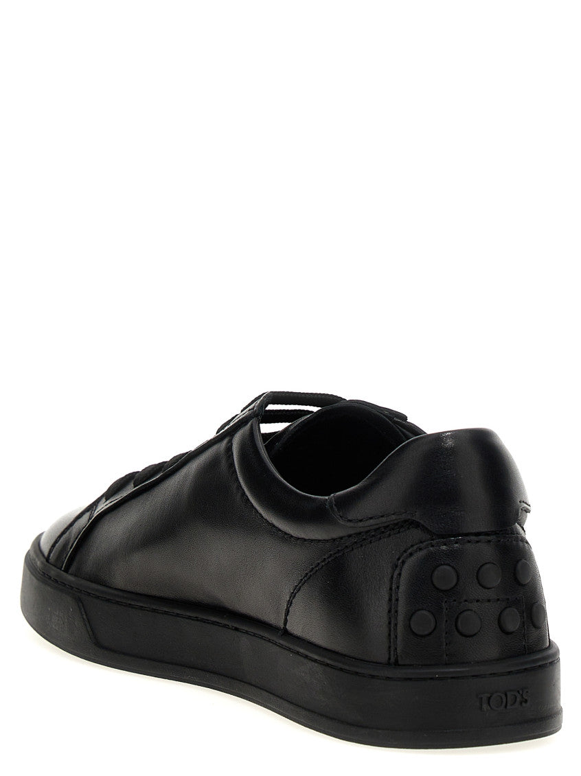 Black Leather Sneakers 3