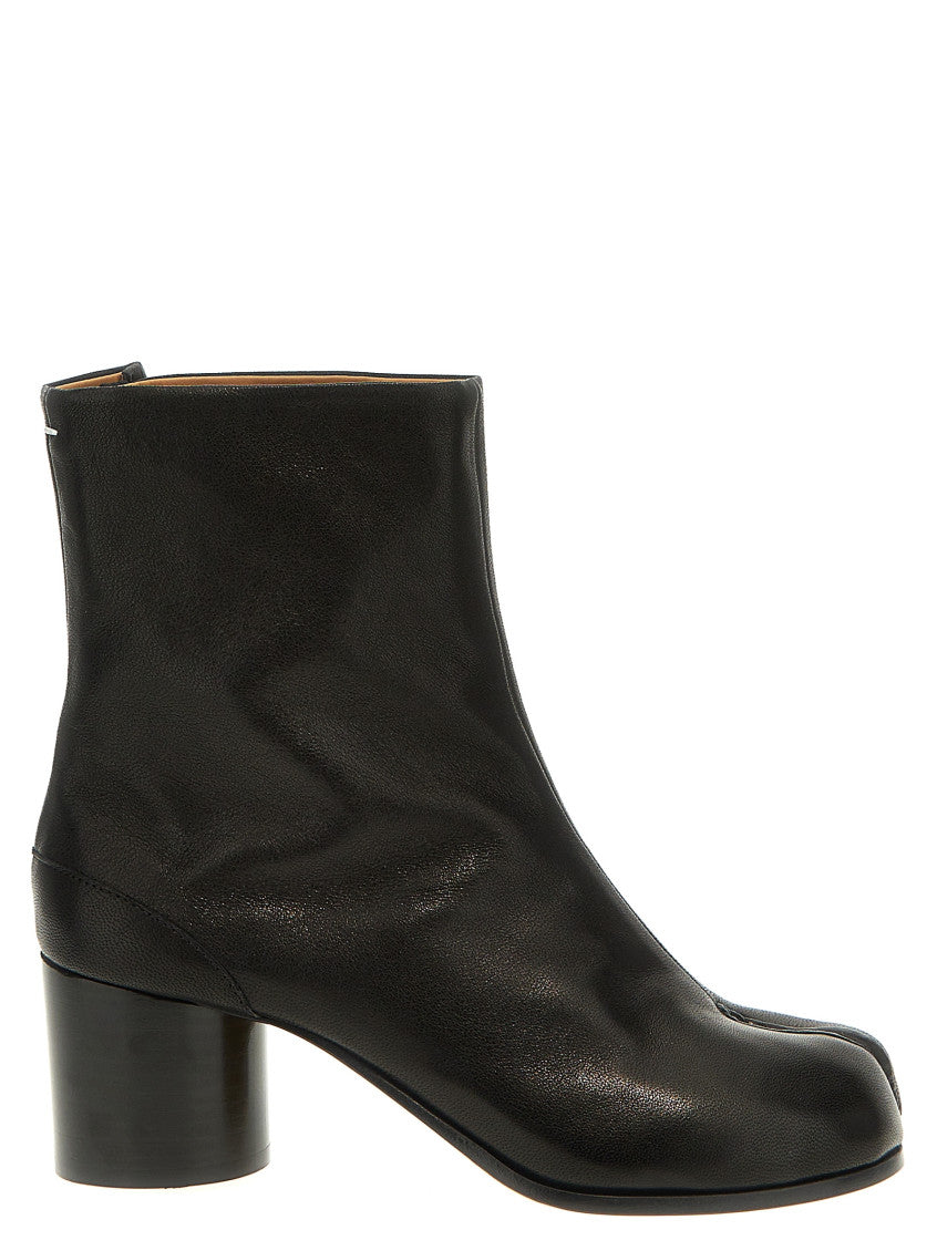 Black Leather Ankle Boots 1