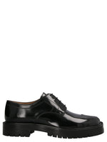 Black Tabi Lace Up Shoes 1