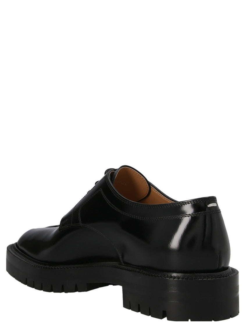 Black Tabi Lace Up Shoes 2