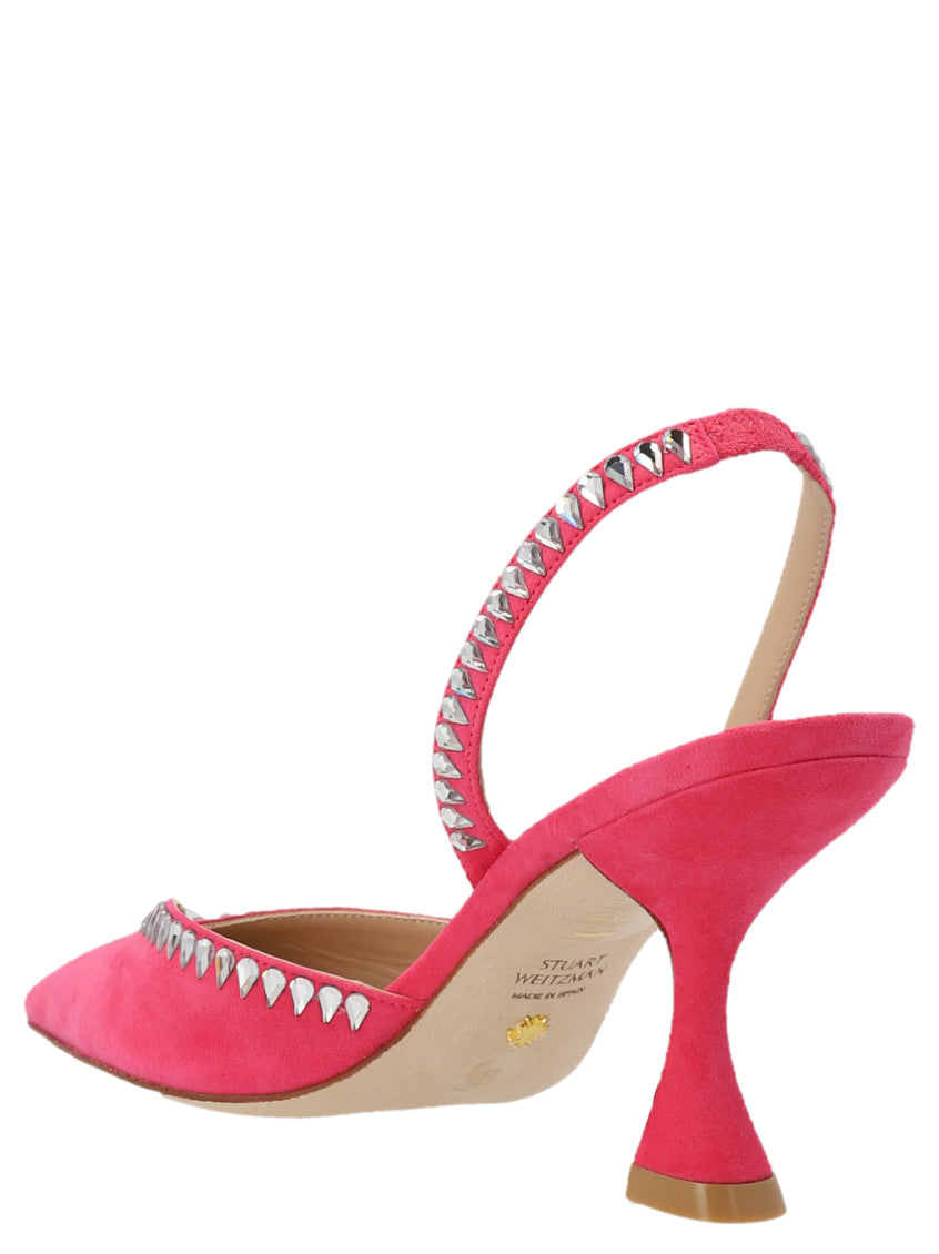Fuchsia Gmct Slingbacks Heels 2