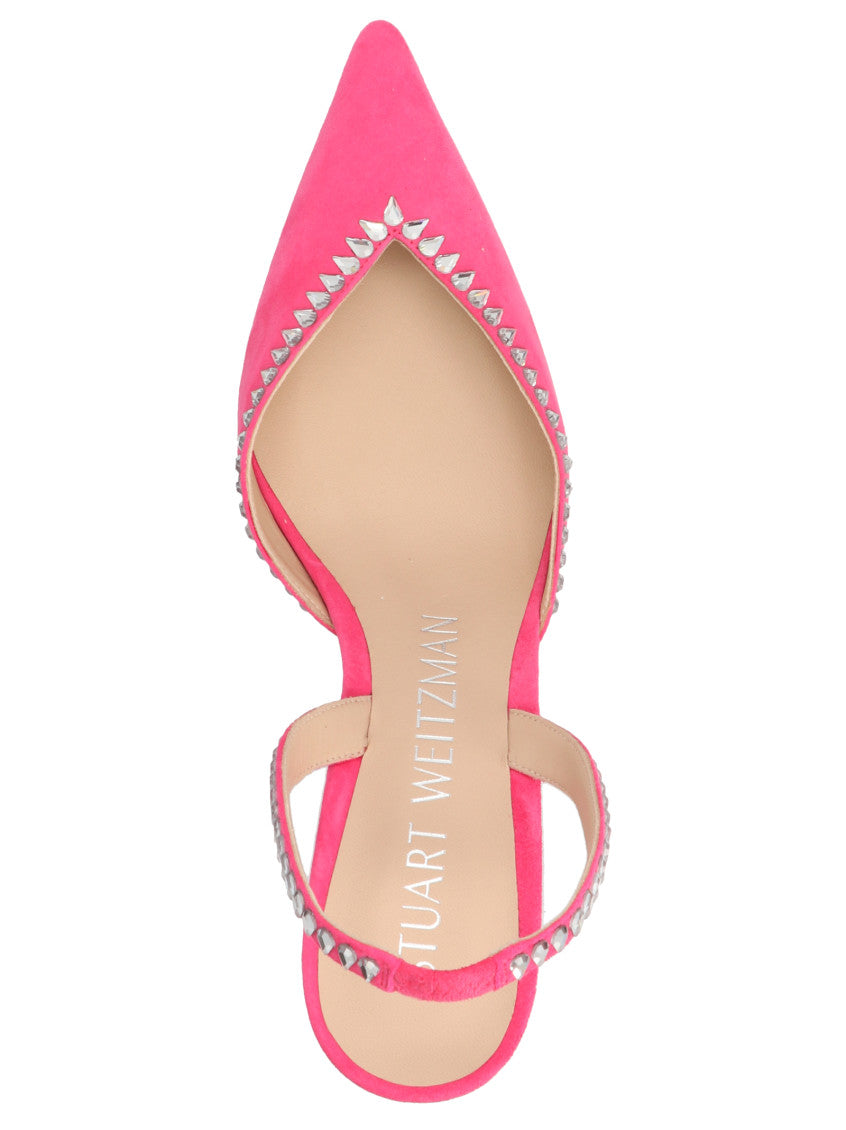 Fuchsia Gmct Slingbacks Heels 3