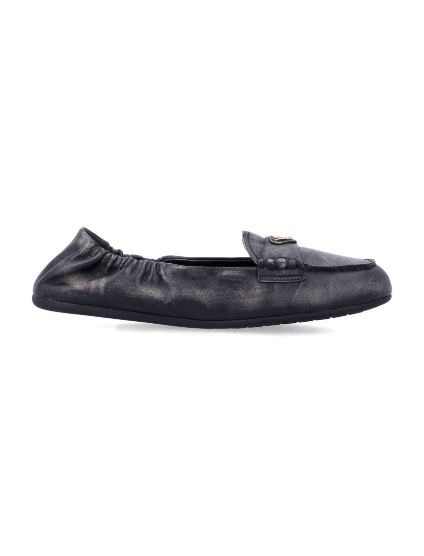 Black Leather Loafers 1