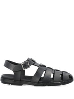 Black Cage Sandals 1