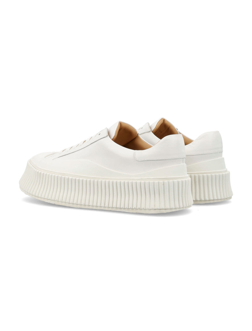 White Leather Sneakers 4