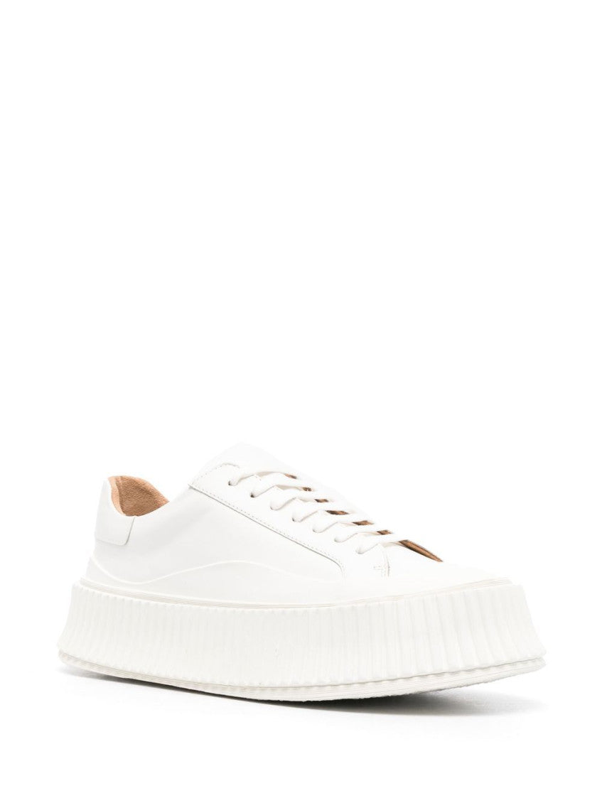 White Leather Sneakers 6