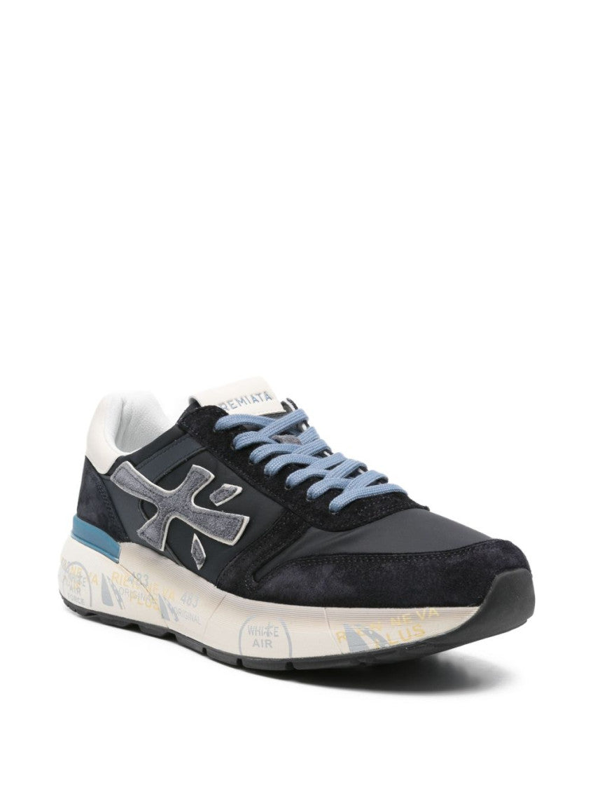 Blue Logo Mick Sneakers 3