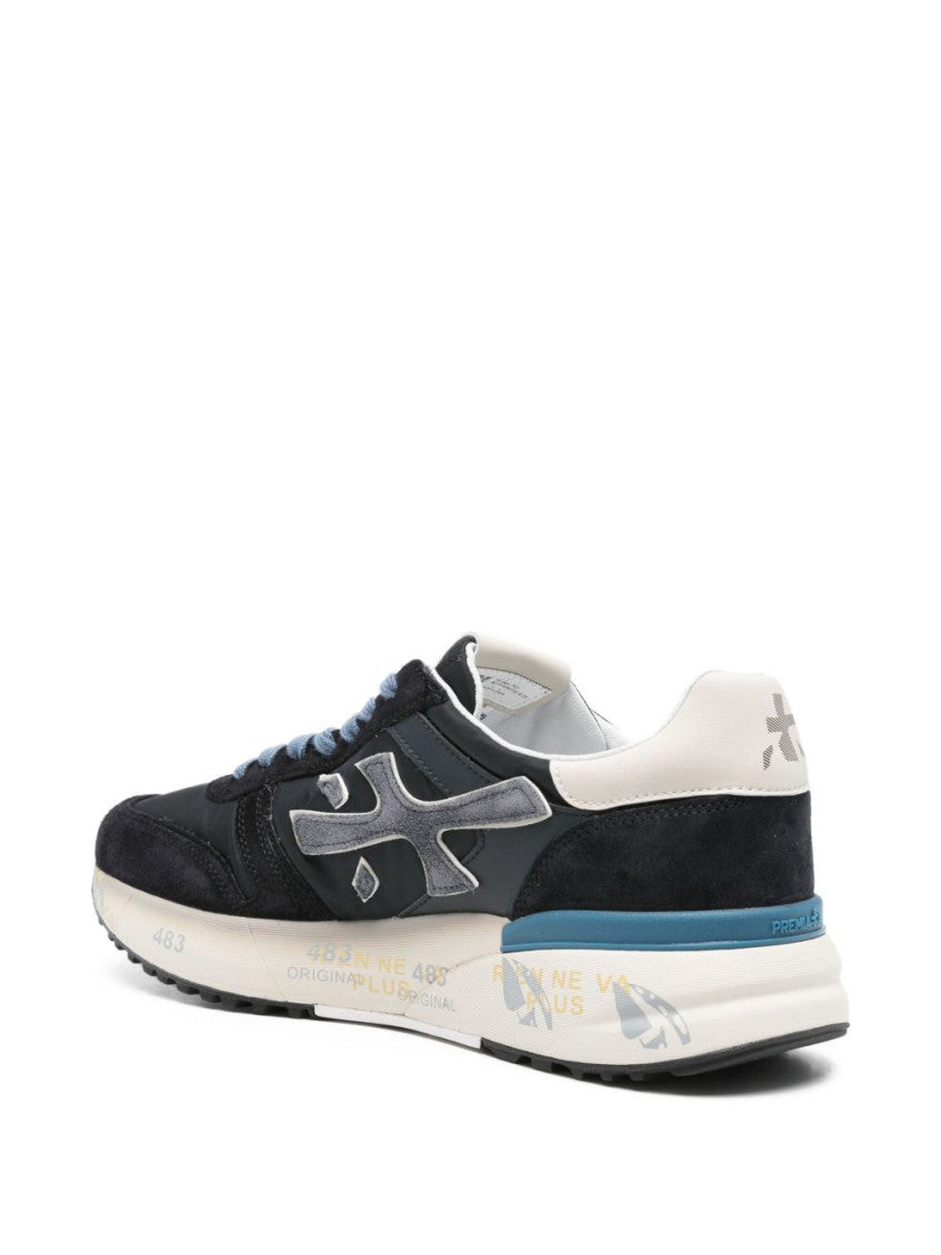 Blue Logo Mick Sneakers 4