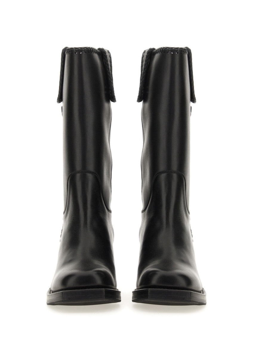 Black Leather Boots 2