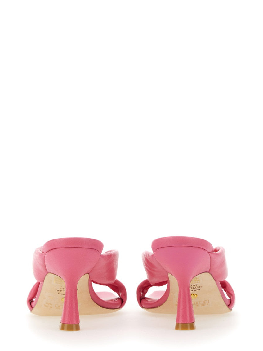 Fuchsia Bow Heels 3
