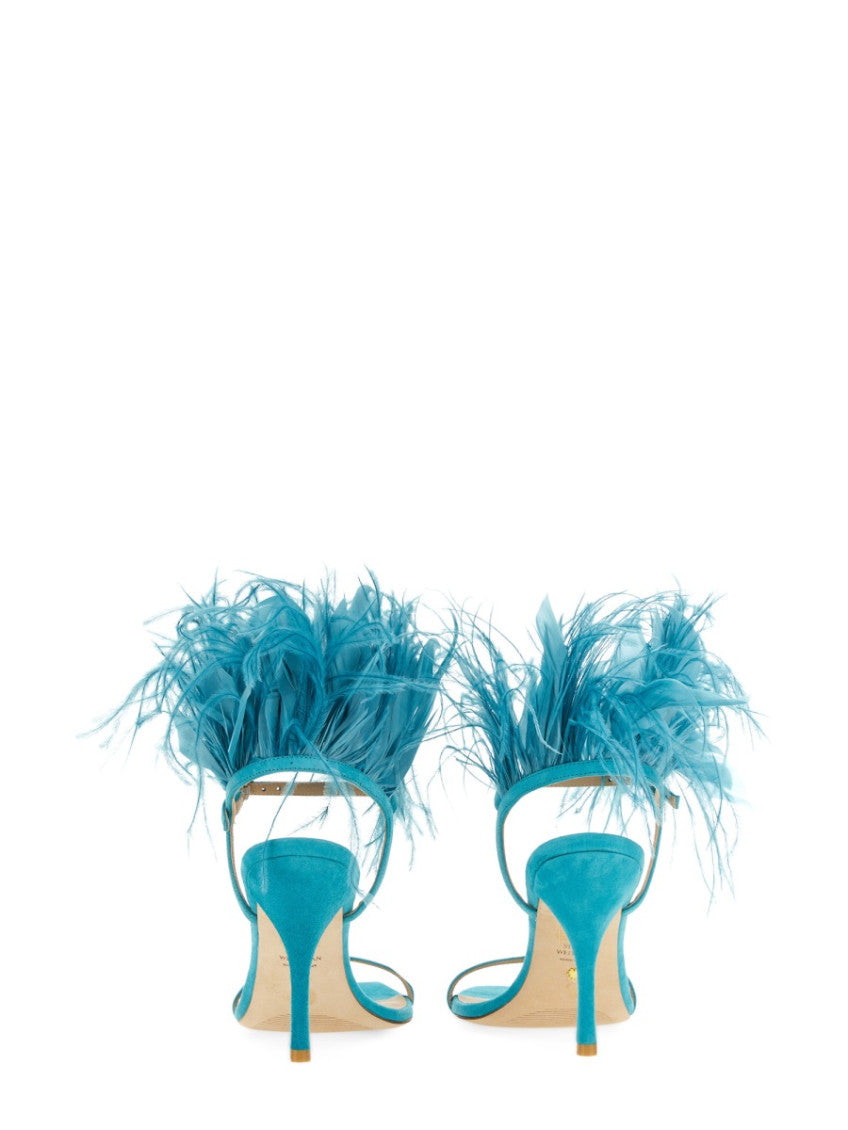 Blue Ankle Strap Heels 3