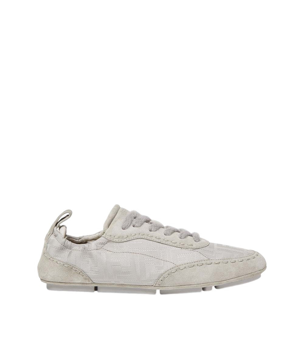 Grey Logo Sneakers 2
