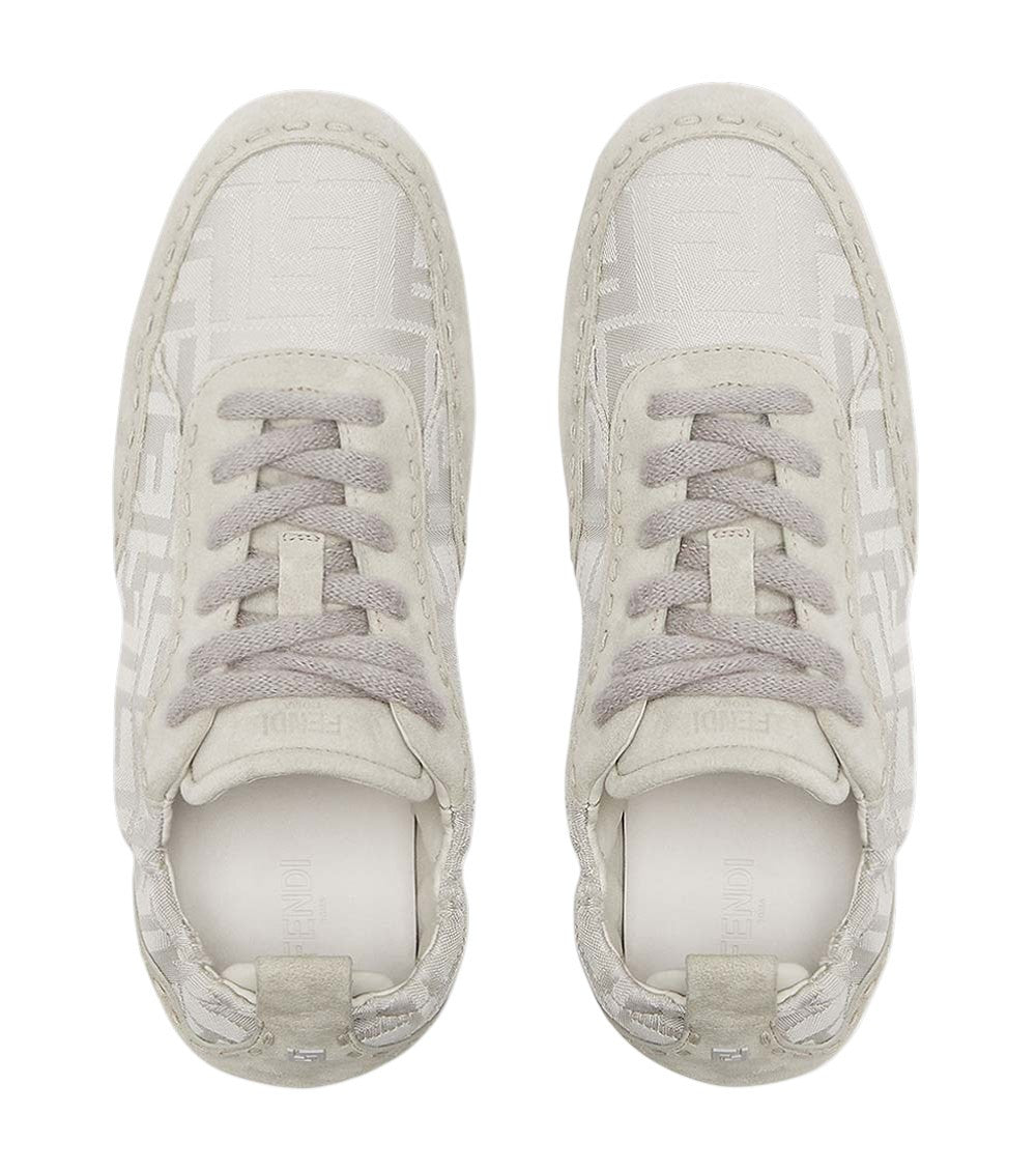 Grey Logo Sneakers 3