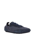Dark Blue Lace-up Sneakers 1