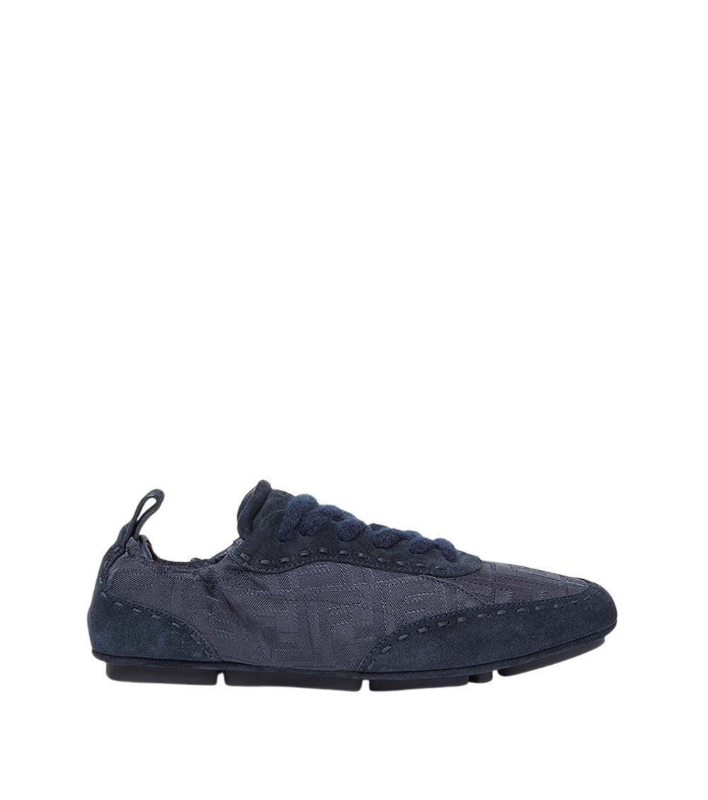 Dark Blue Lace-up Sneakers 2