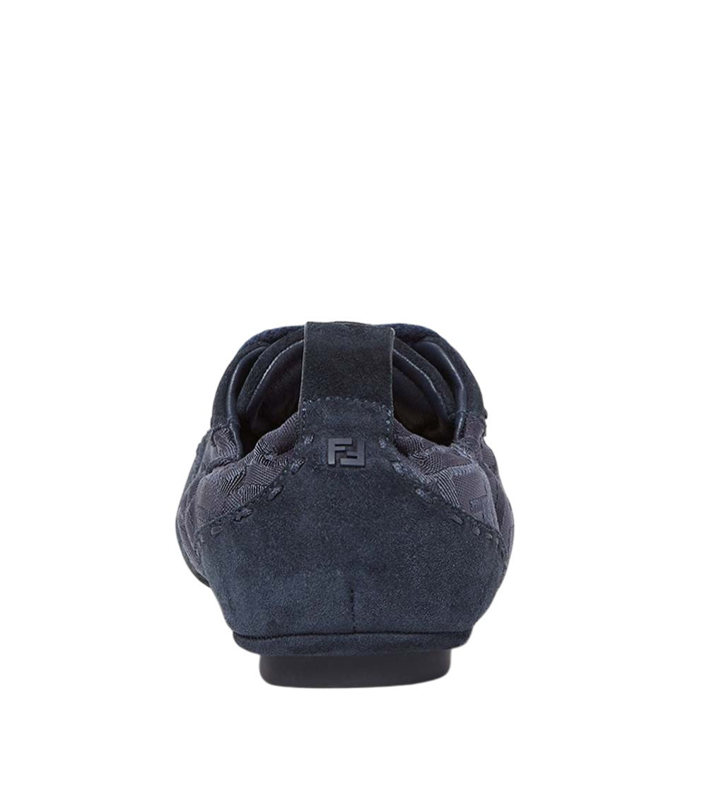 Dark Blue Lace-up Sneakers 4