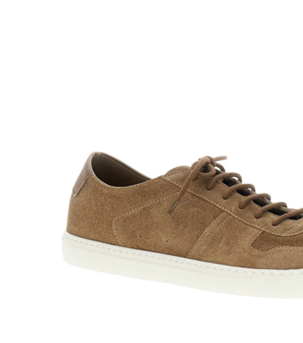 Brown Lace up Sneakers 4