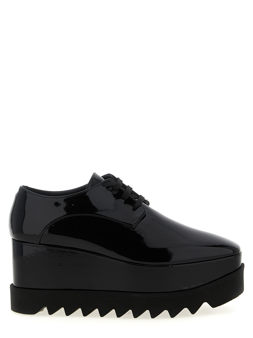 Black Lace Up Sneakers 1