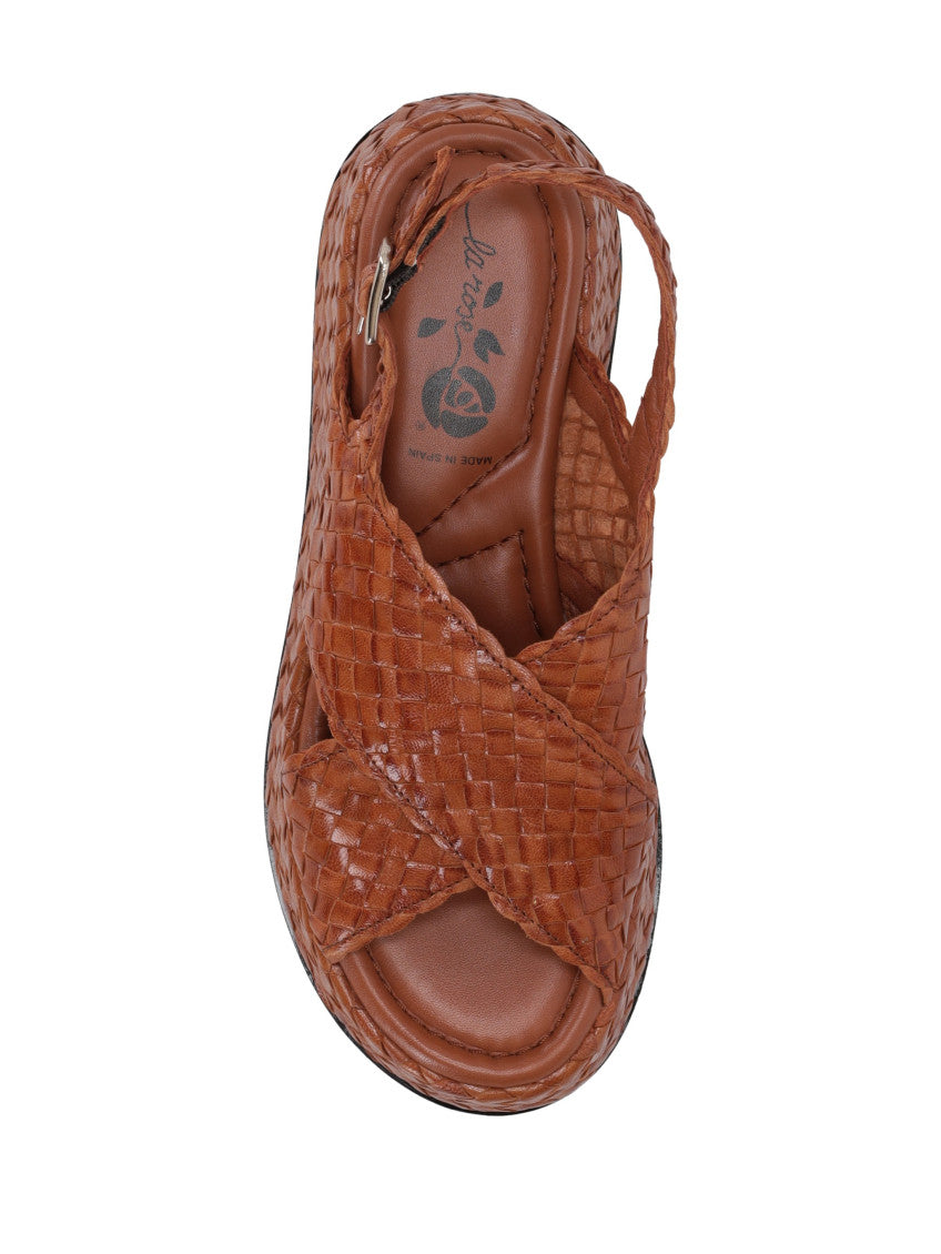 Brown Platform Sandals 3