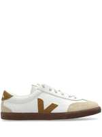 White Natural Logo Sneakers 1