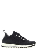 Black Lace Up Sneakers 1