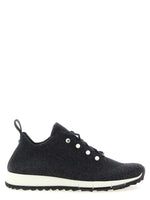 Black Lace Up Sneakers 1