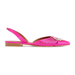 Fuchsia Slingback Sandals 1