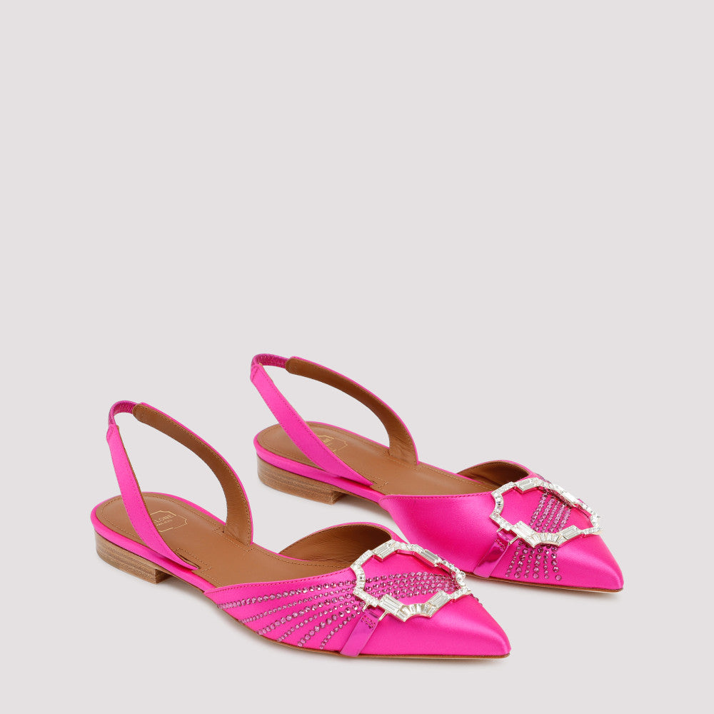 Fuchsia Slingback Sandals 5