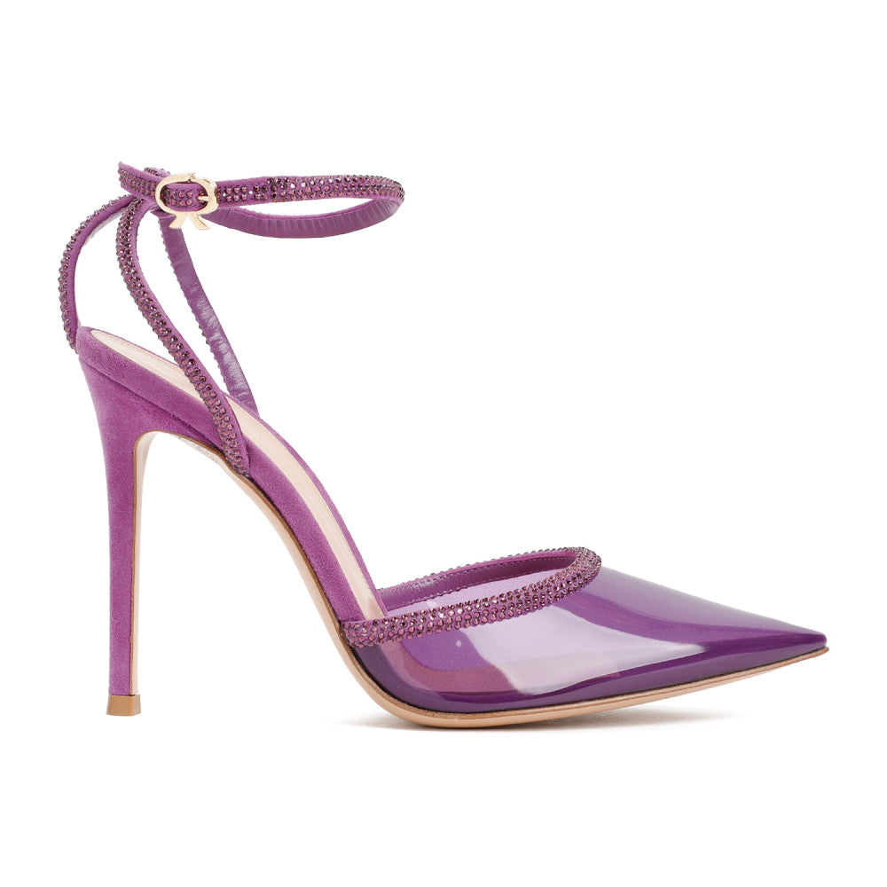 Purple Plexiglass Heels 1