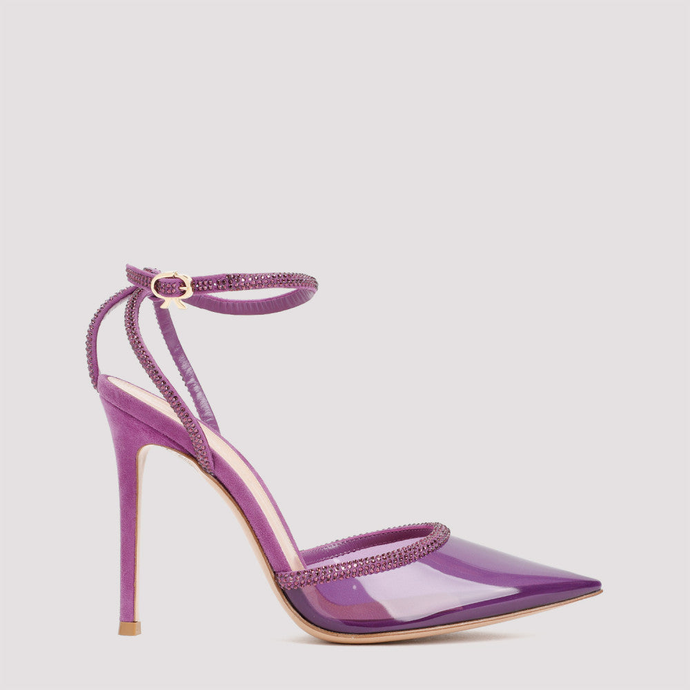 Purple Plexiglass Heels 2