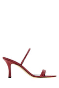 Red Textured Heels 1