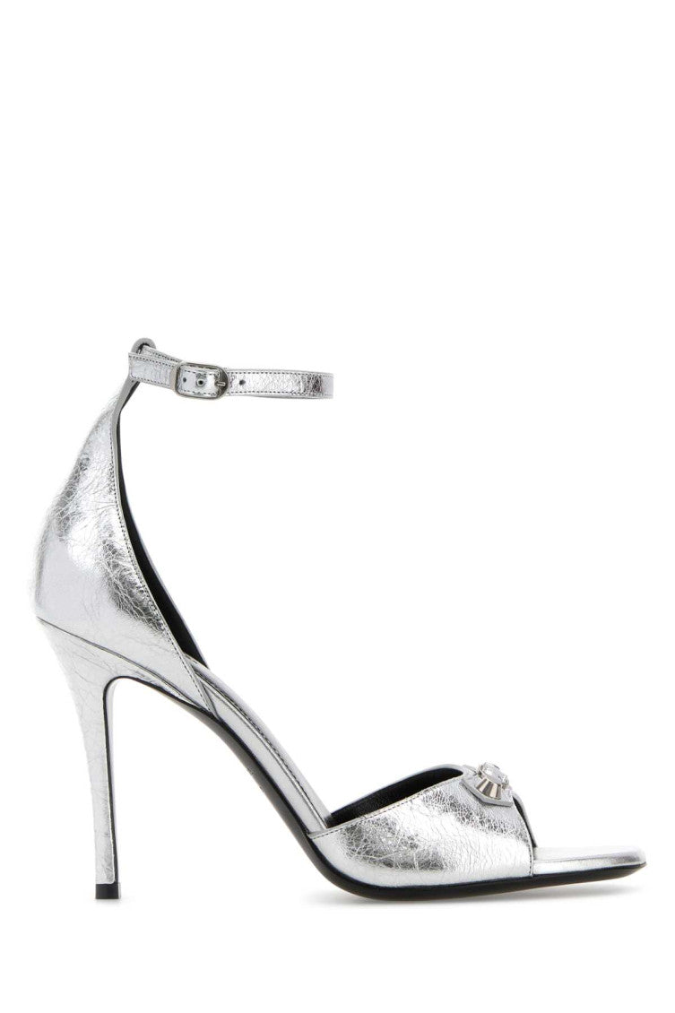Silver Bow Pumps 1