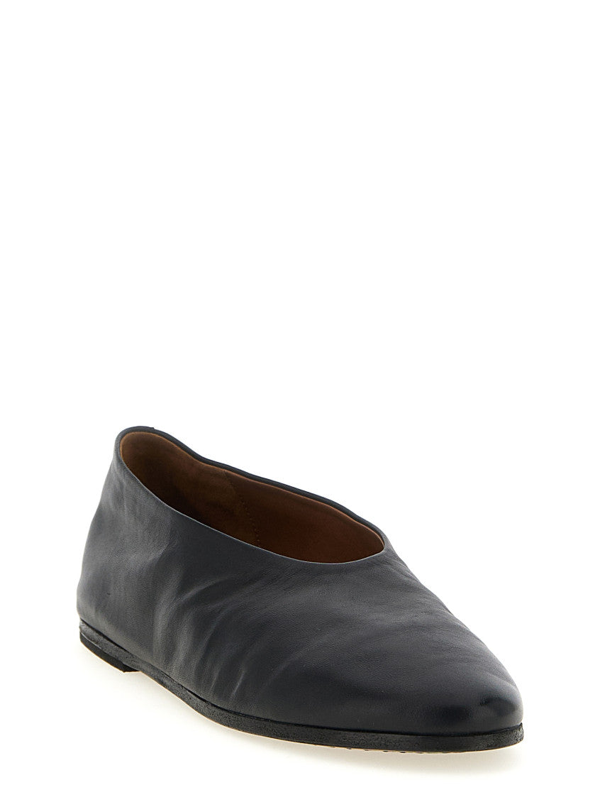 Black Solid Loafers 2