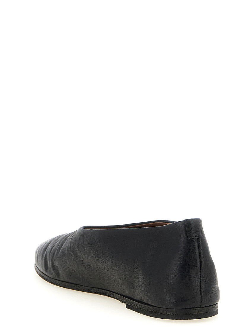 Black Solid Loafers 4