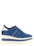 Blue Logo Sneakers 1