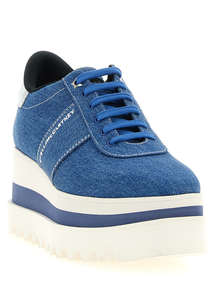 Blue Logo Sneakers 2