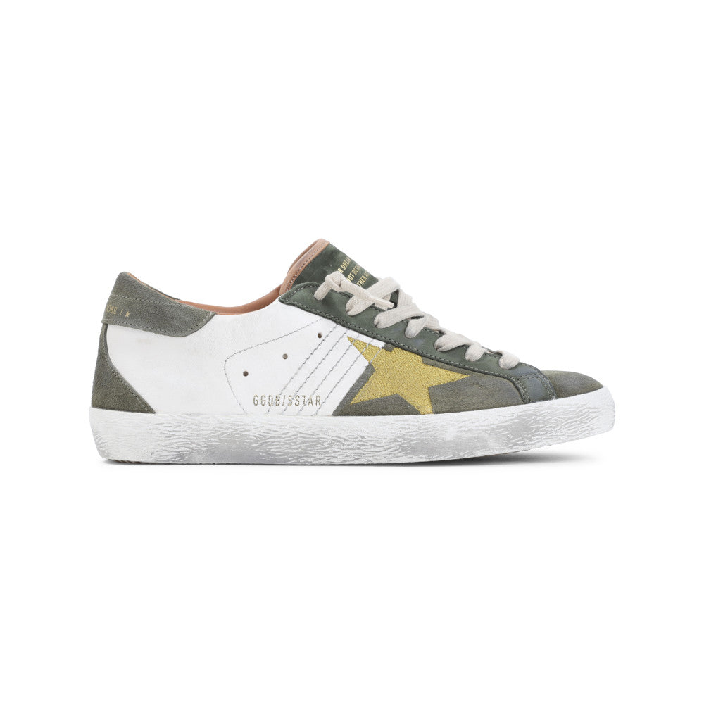 Olive Color Block  Sneakers 1