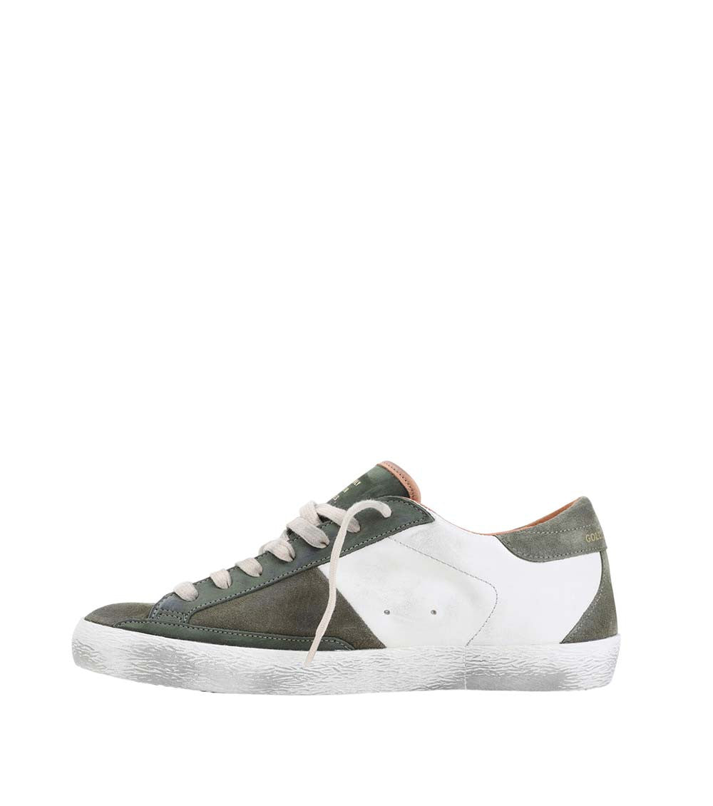 Olive Color Block  Sneakers 2