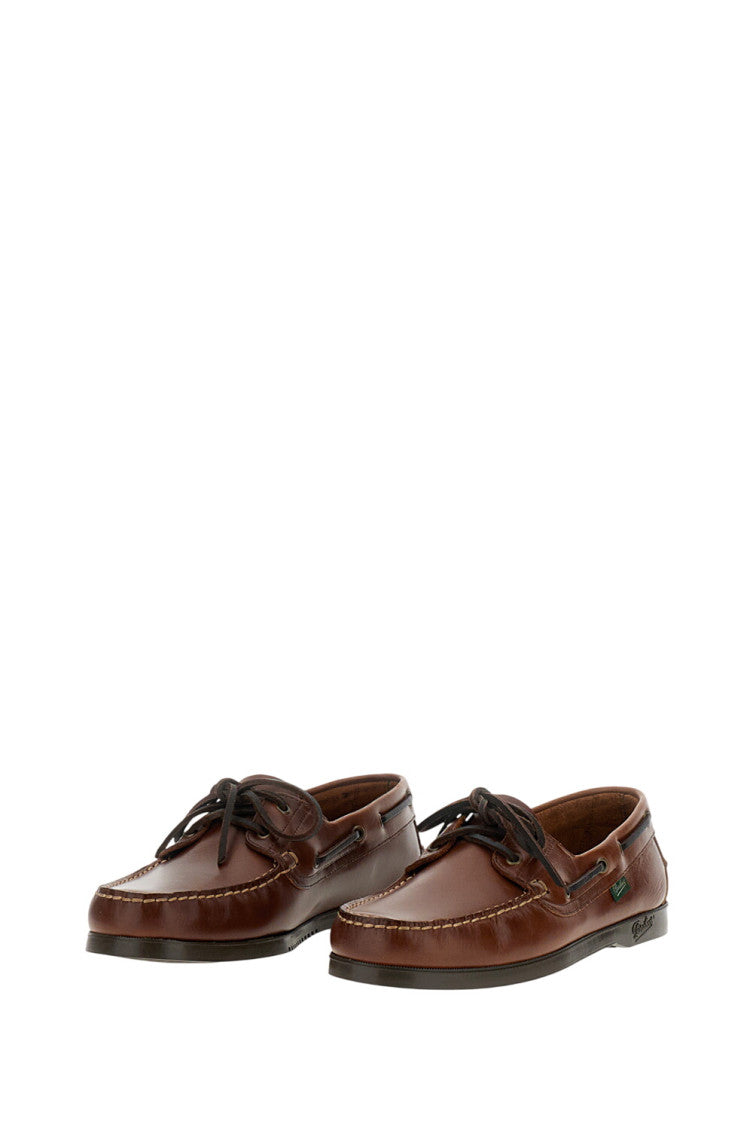 Dark Brown Solid Loafers 2