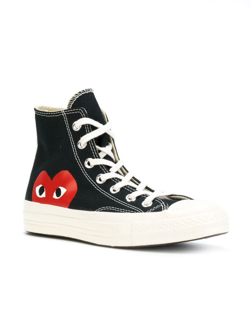 Black Alte Heart Sneakers 2