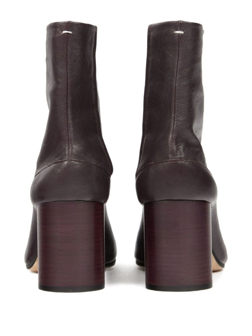 Purple Leather Boots 2