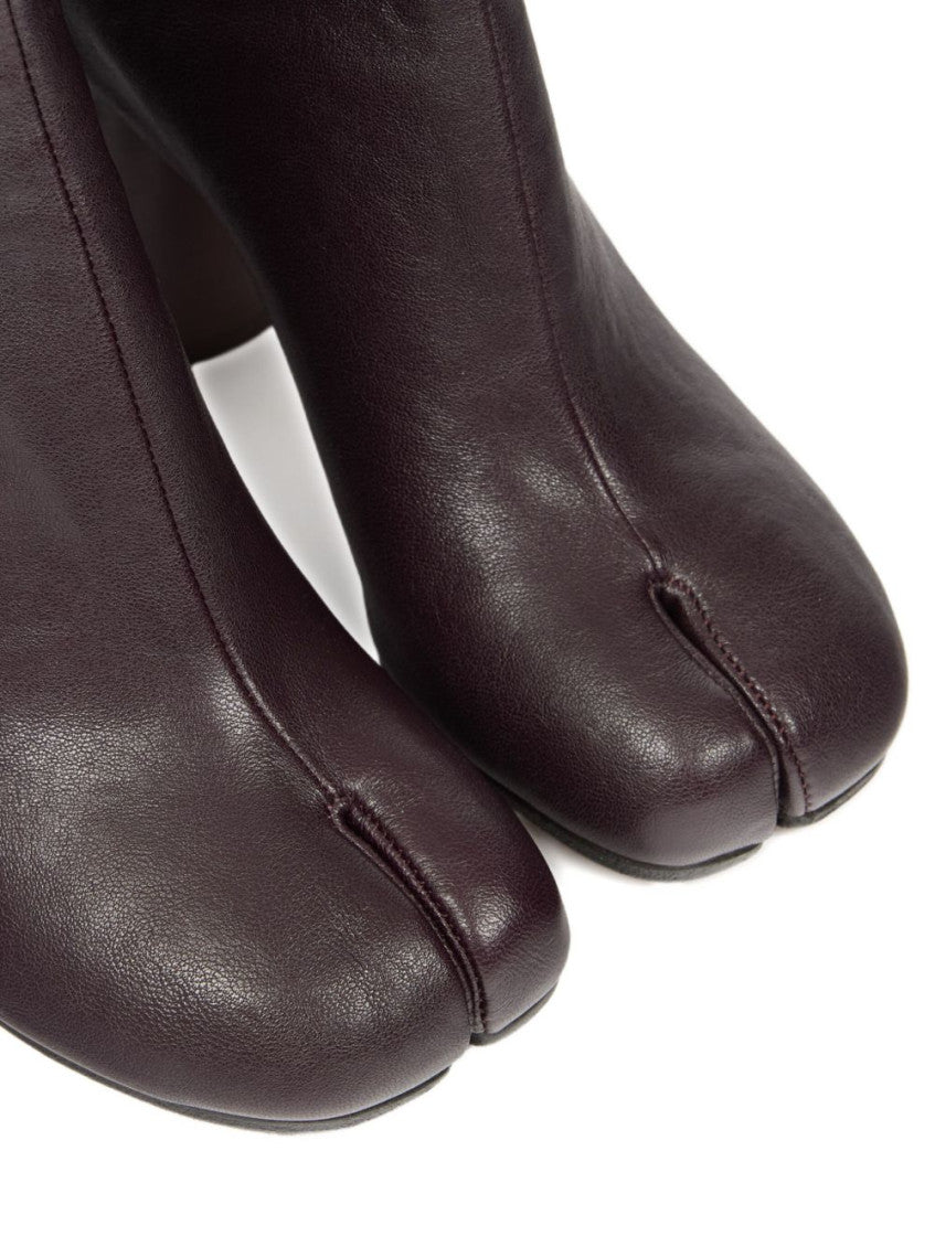 Purple Leather Boots 3
