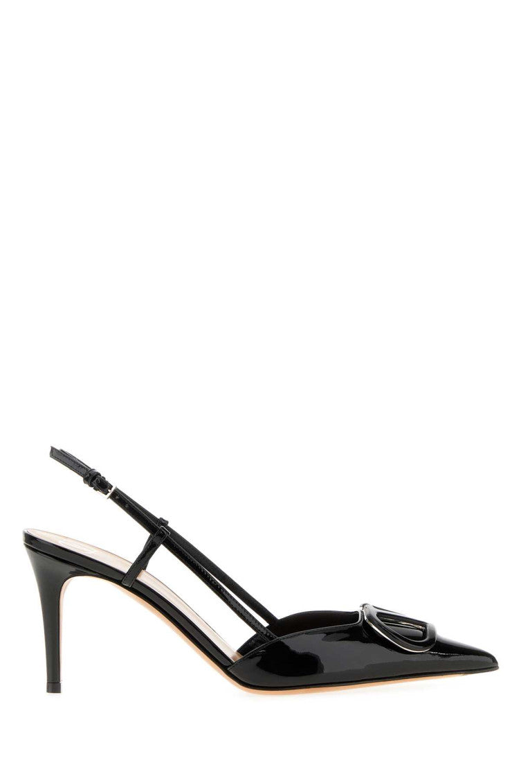 Black Logo Pumps 1