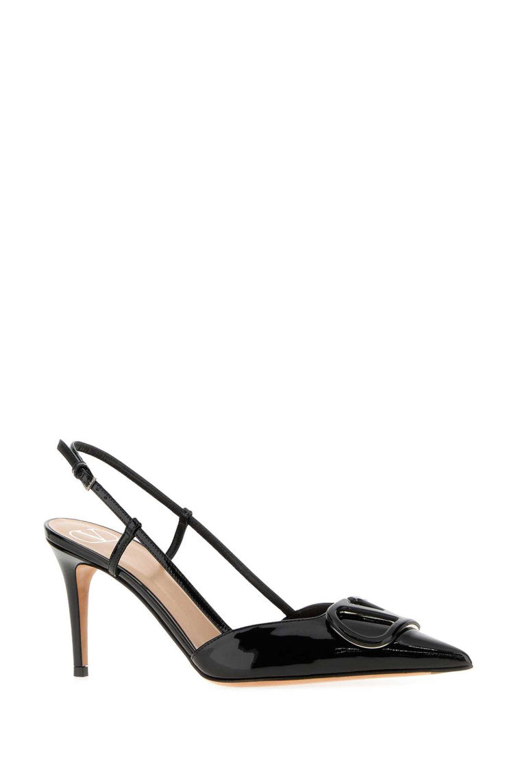 Black Logo Pumps 2
