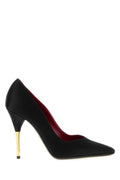 Black Slip On Pumps 1