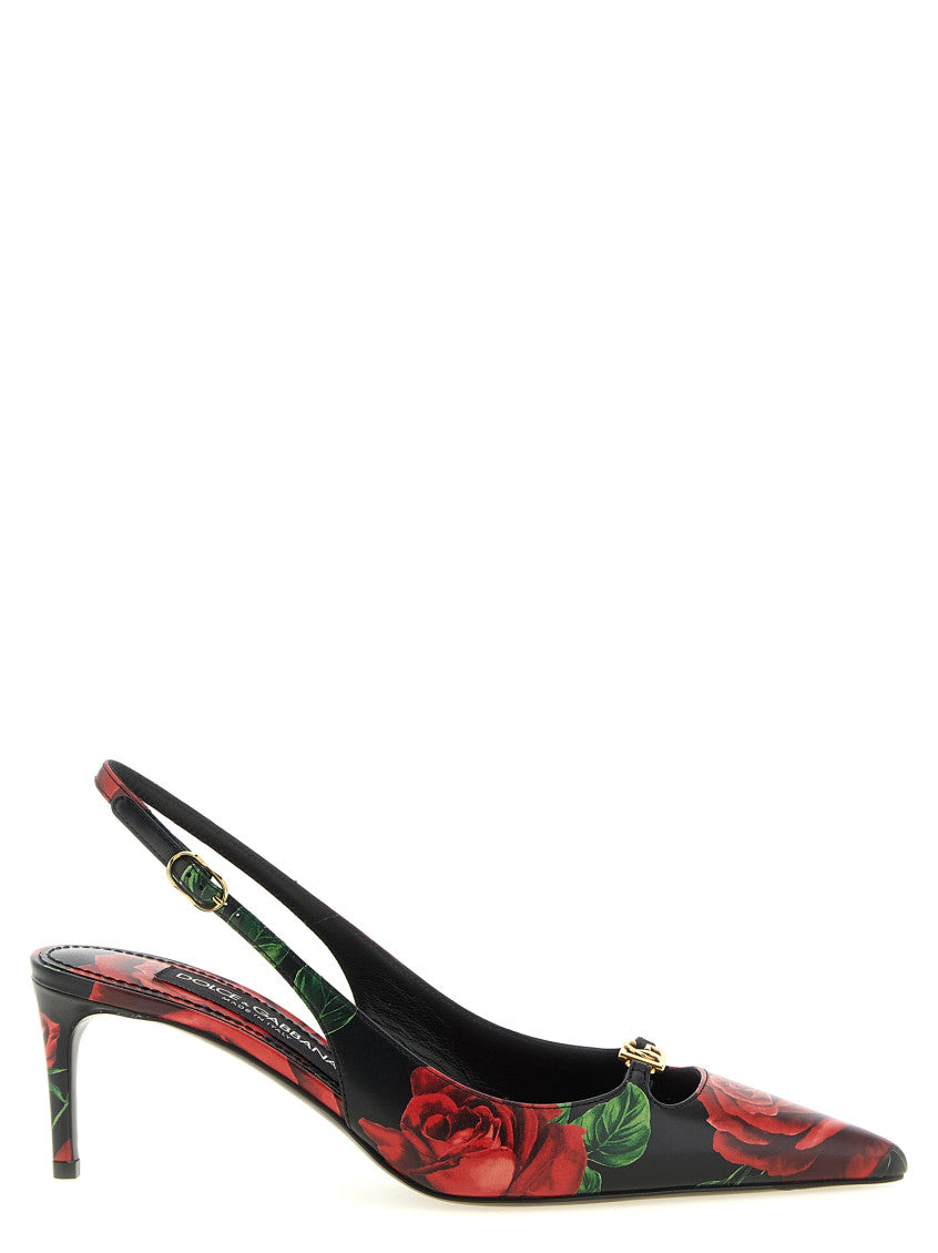 Multi Color Floral Pumps 1