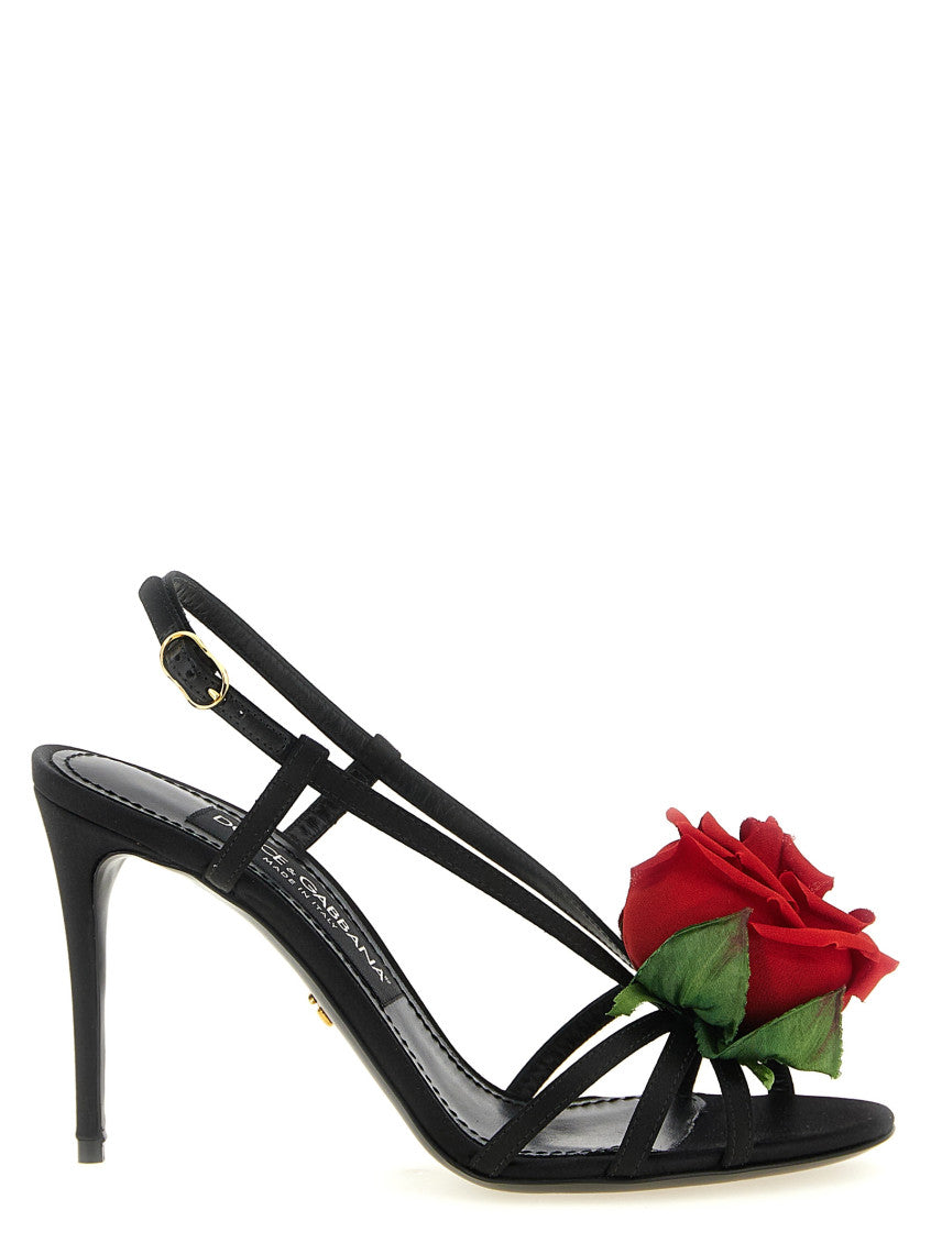 Black Embellished Heels 1